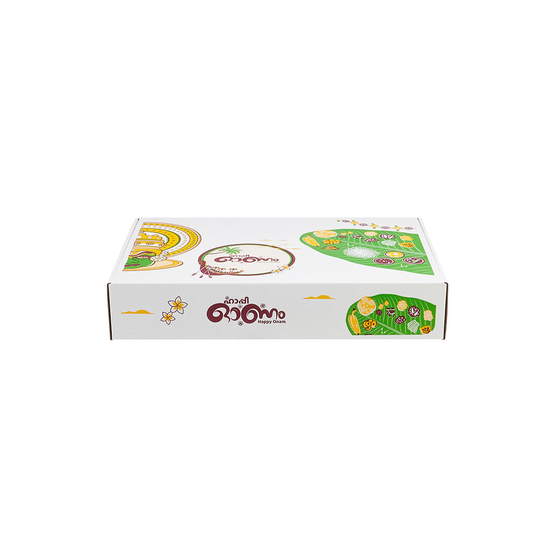 Happy Onam Printed Meal Box