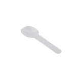 Plastic Taster Spoon Small White