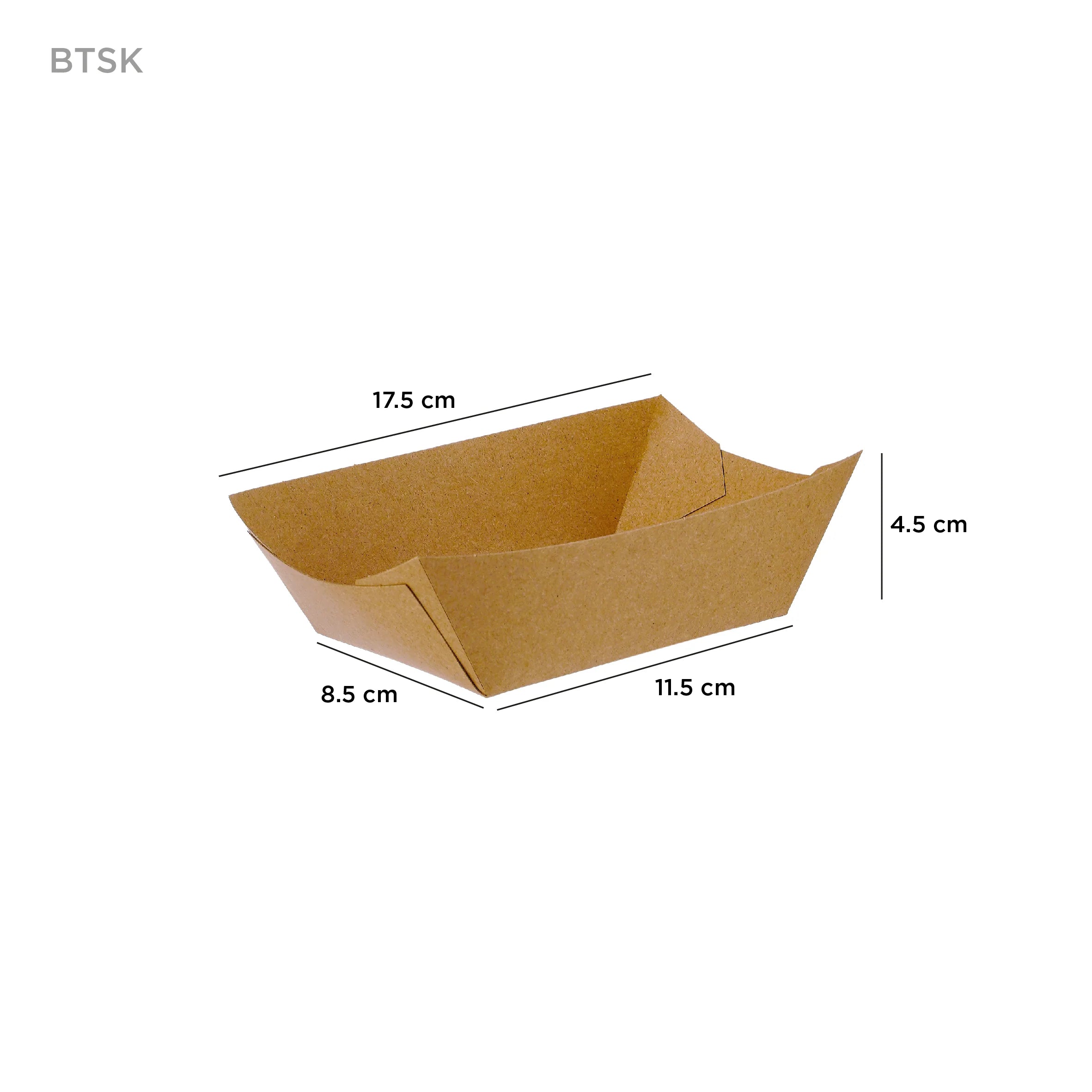 Kraft Paper Boat Tray