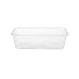 500 Pieces  Microwavable Container With Lid