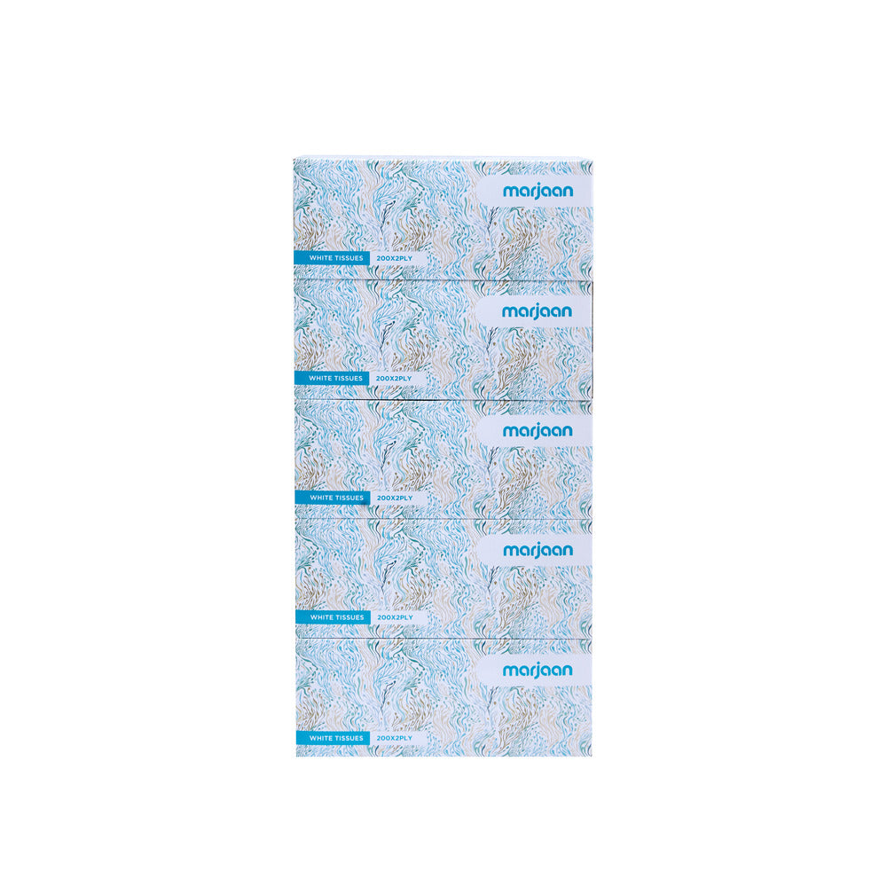 Marjaan Facial Tissue 200 Sheets x 2 Ply