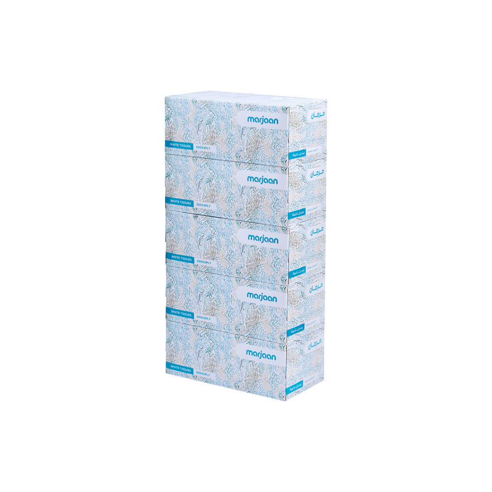 Marjaan Facial Tissue 200 Sheets x 2 Ply