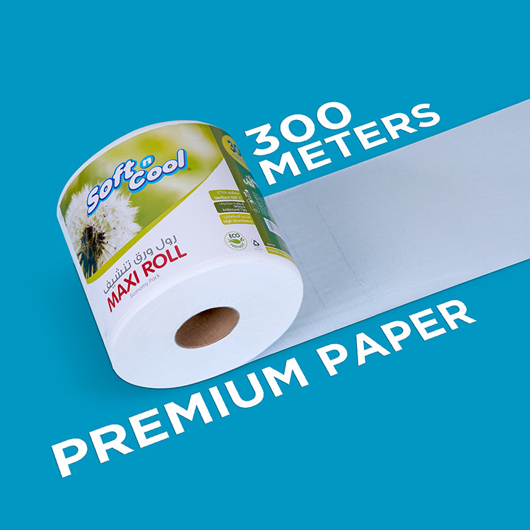 Maxi Roll 1 Ply Economy Pack