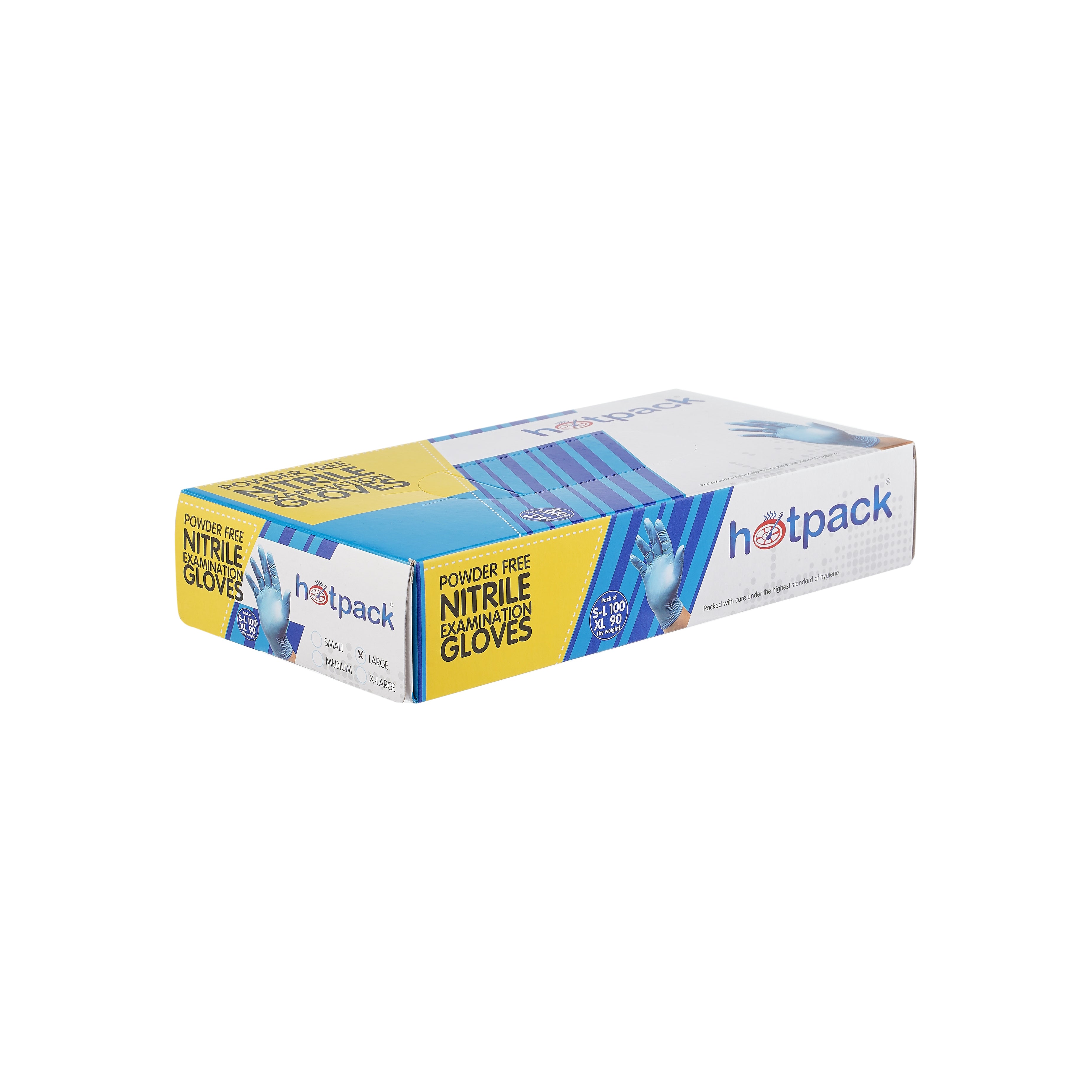 Nitrile Gloves Large Powder Free