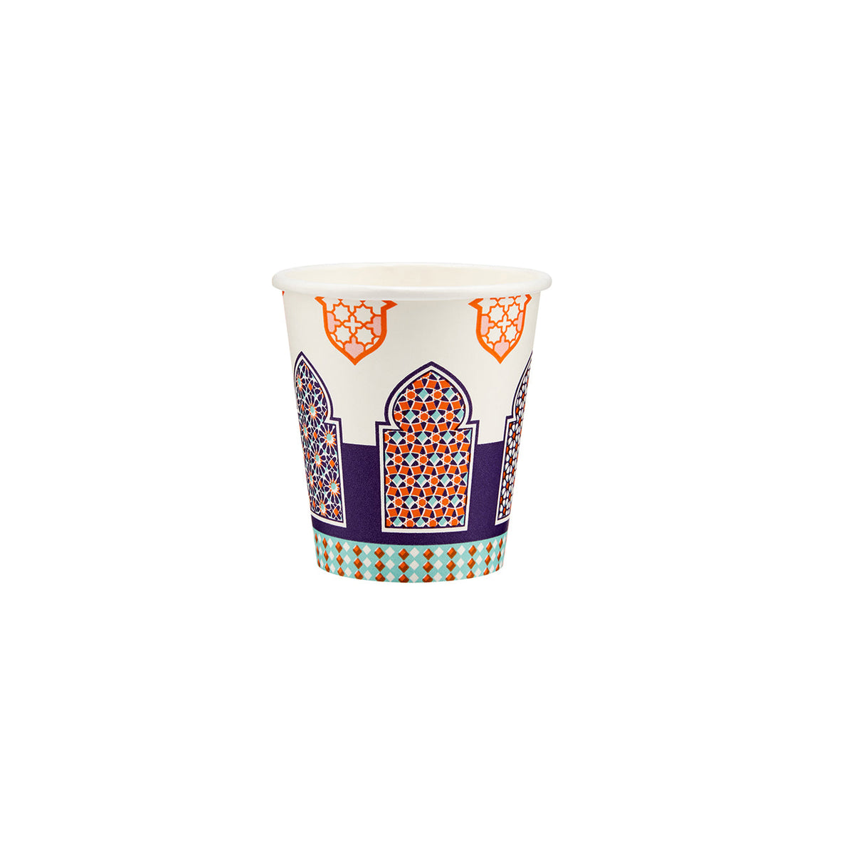 HOTPACK PAPER CUP HD 6.5OZ PACK OF 3 - 150PCS RAMADAN DESIGN