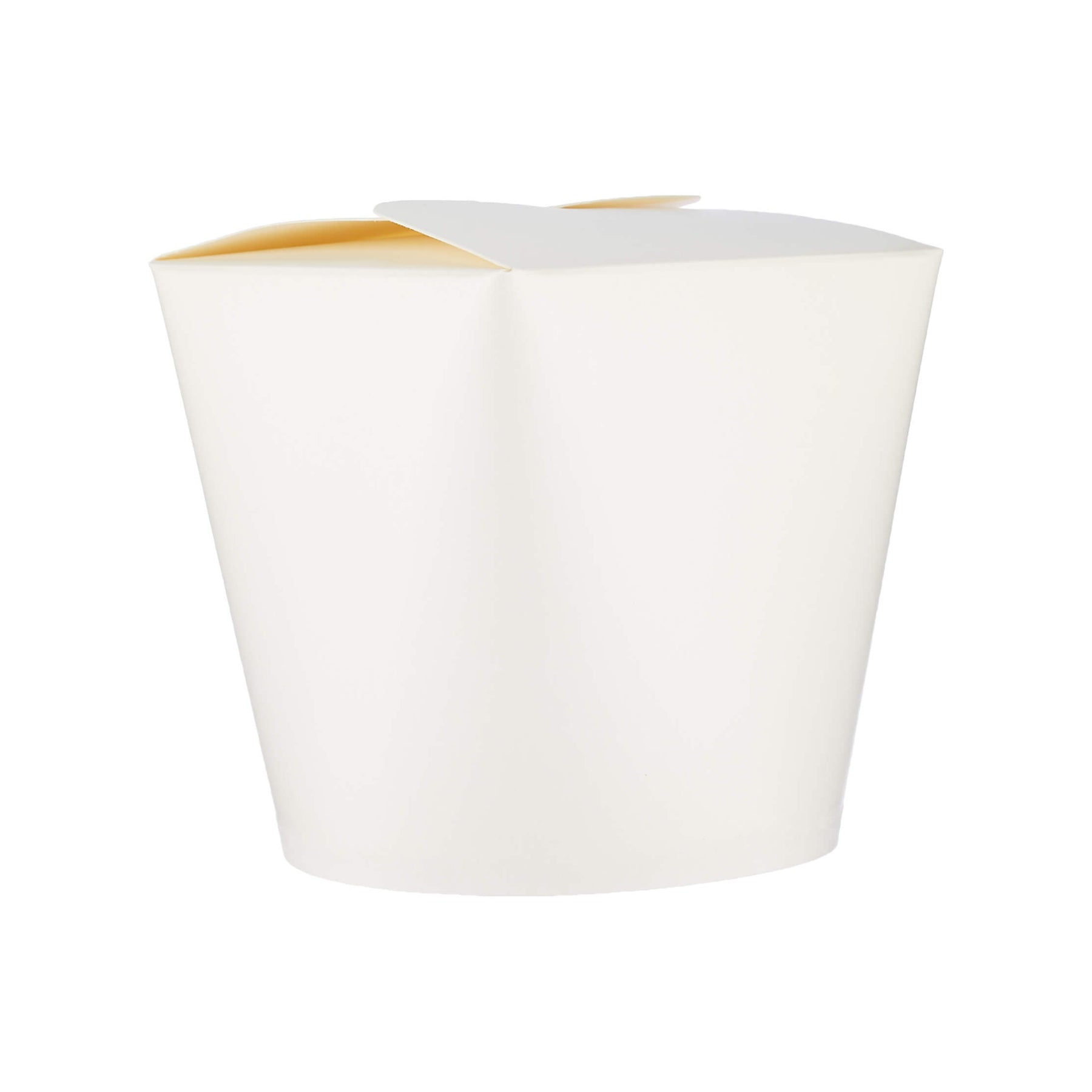 White Paper Pail Box Round