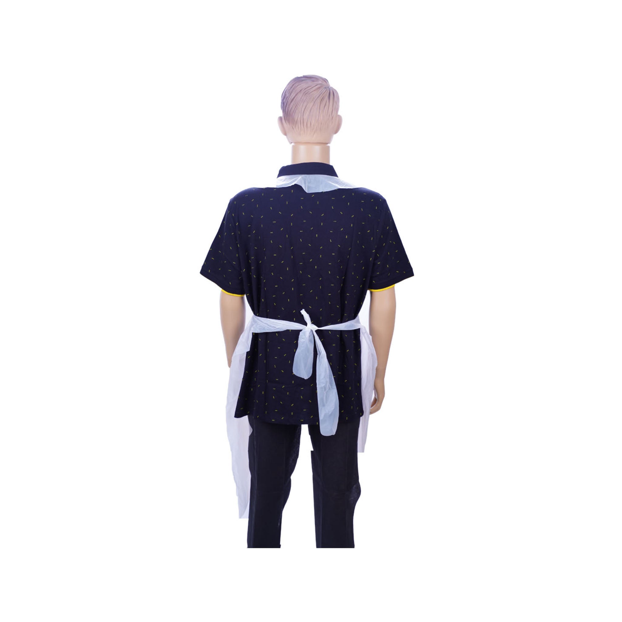 Plastic Apron White