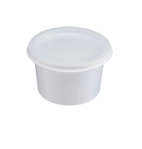 Clear Plastic Portion Cup With Lid