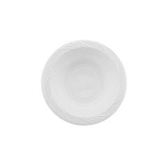 50 Pieces 10 Oz  White Plastic Bowl