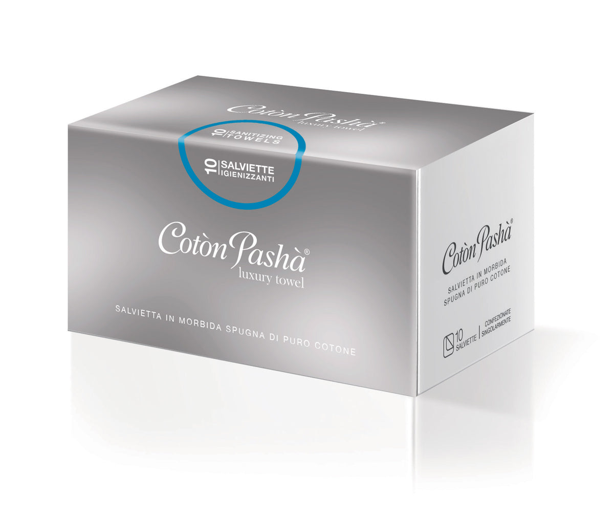 مناديل مبللة تيري تول فاخرة من القطن