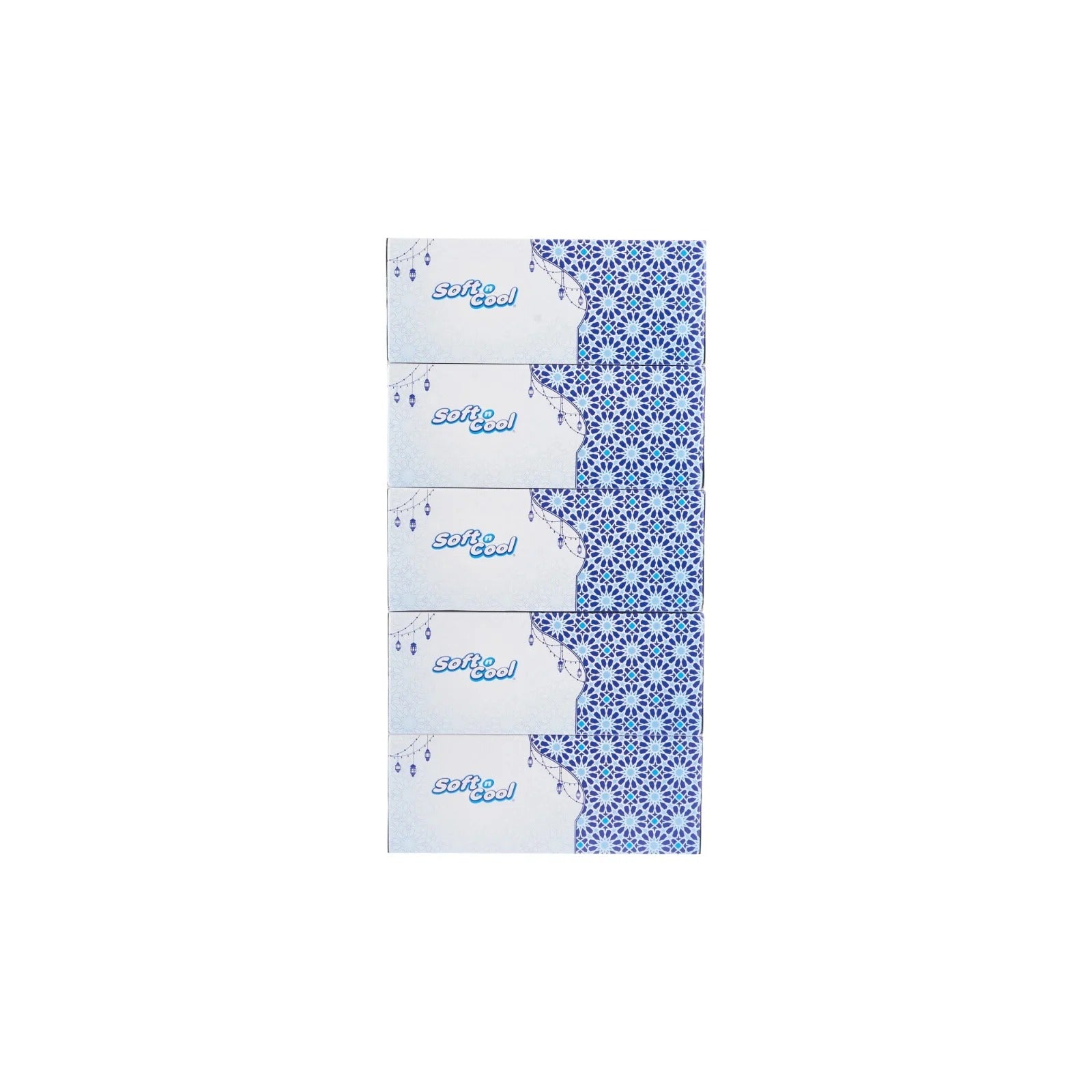 Soft n Cool Ramadan Theme Facial Tissue 200 Sheets x 2 Ply 30 Boxes