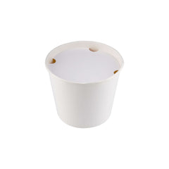 White Chicken Bucket With Lid