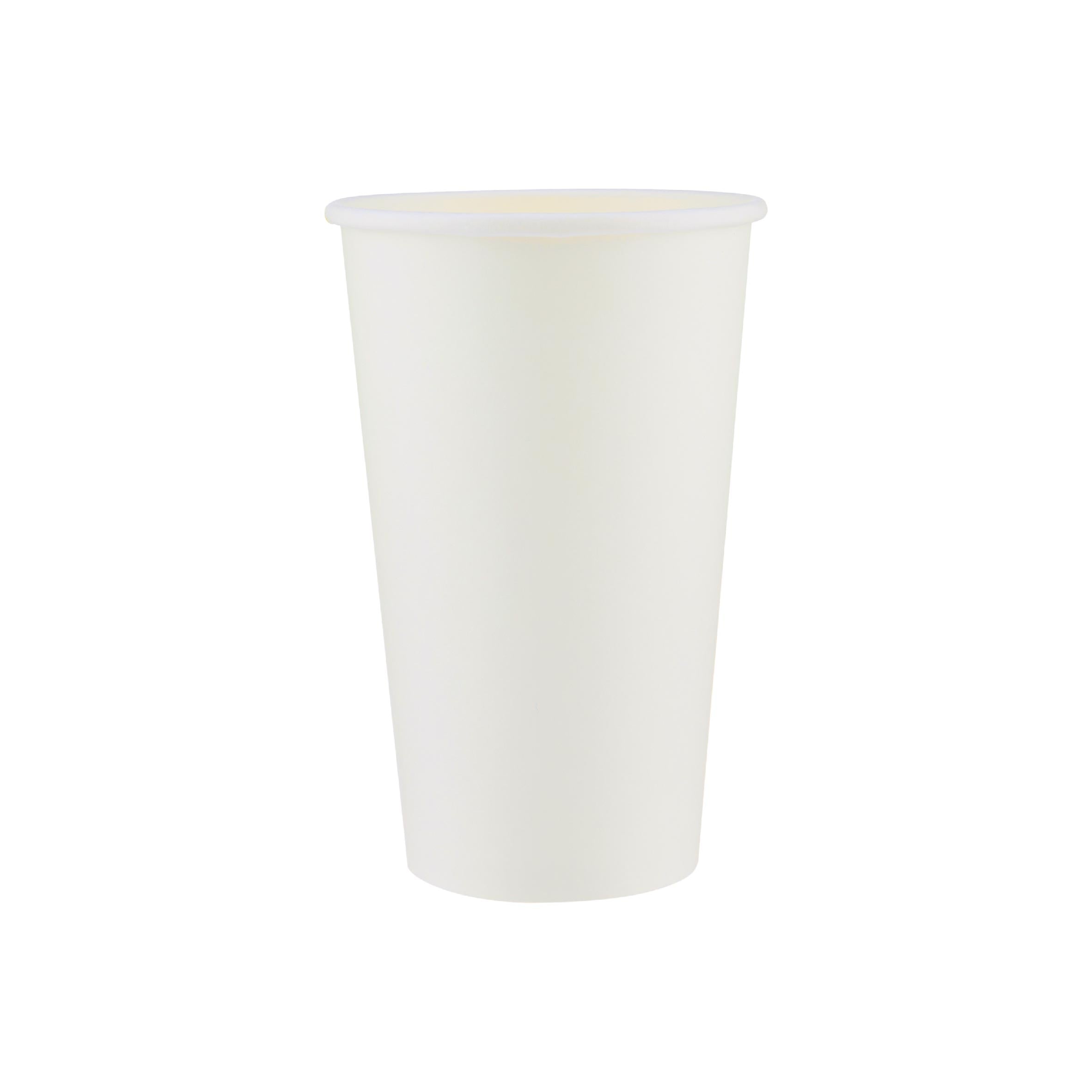 White Single Wall Heavy Duty Paper Cups