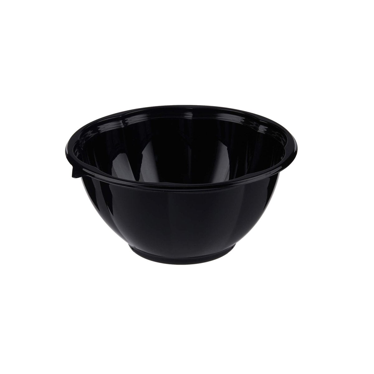 24Oz Black Base salad bowl – 300 Pcs