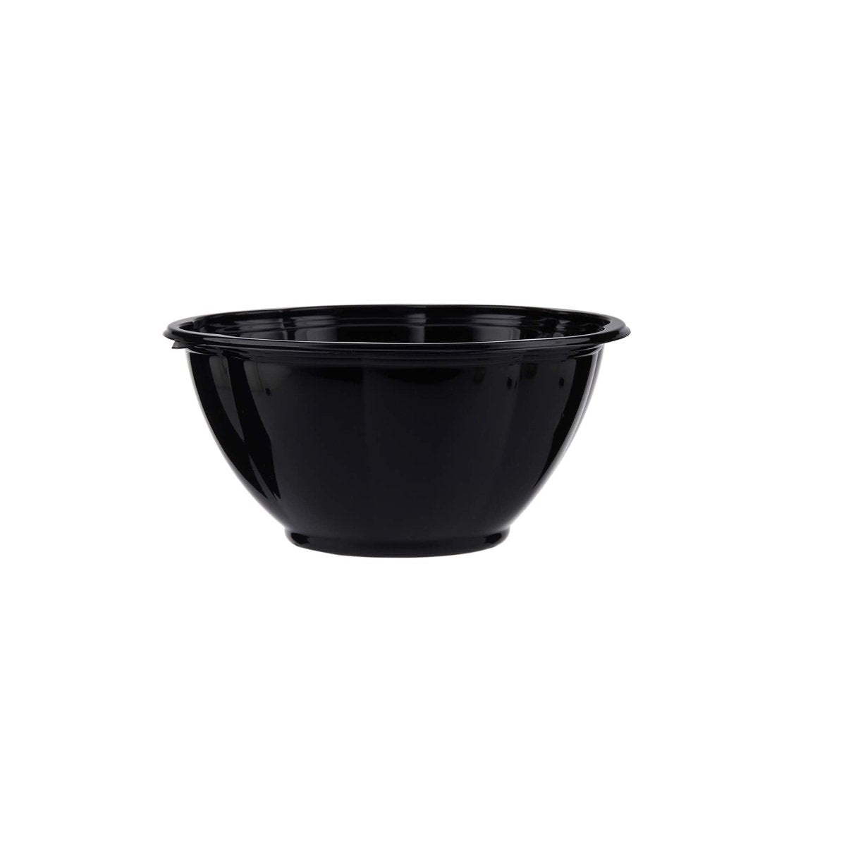 24Oz Black Base salad bowl – 300 Pcs
