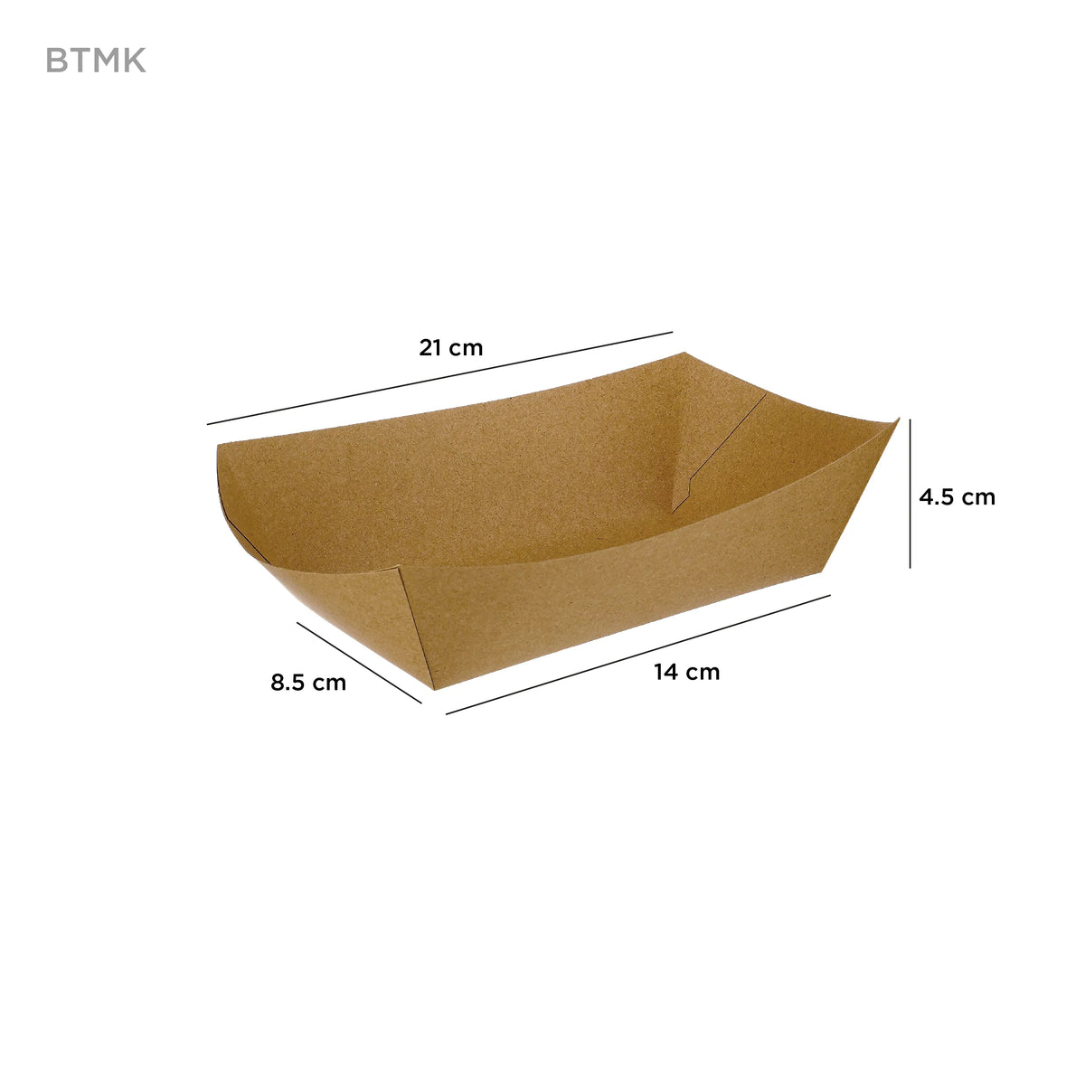 Kraft Paper Boat Tray medium