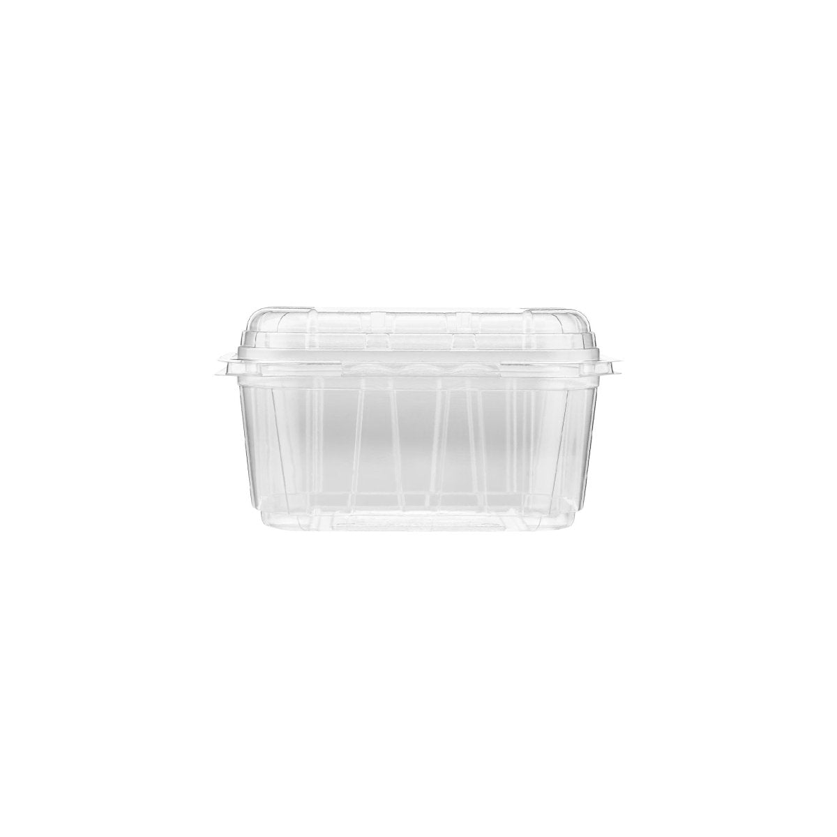 Clear PET Punnet Hinged Container