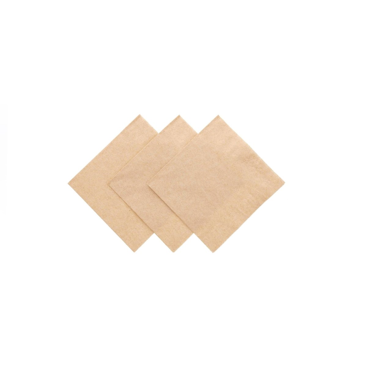 Soft n Cool Paper Folded Brown Napkin 23 X 23 cm 2000 Pieces