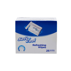 Soft N Cool wet wipes -cool water-Refreshing-25s