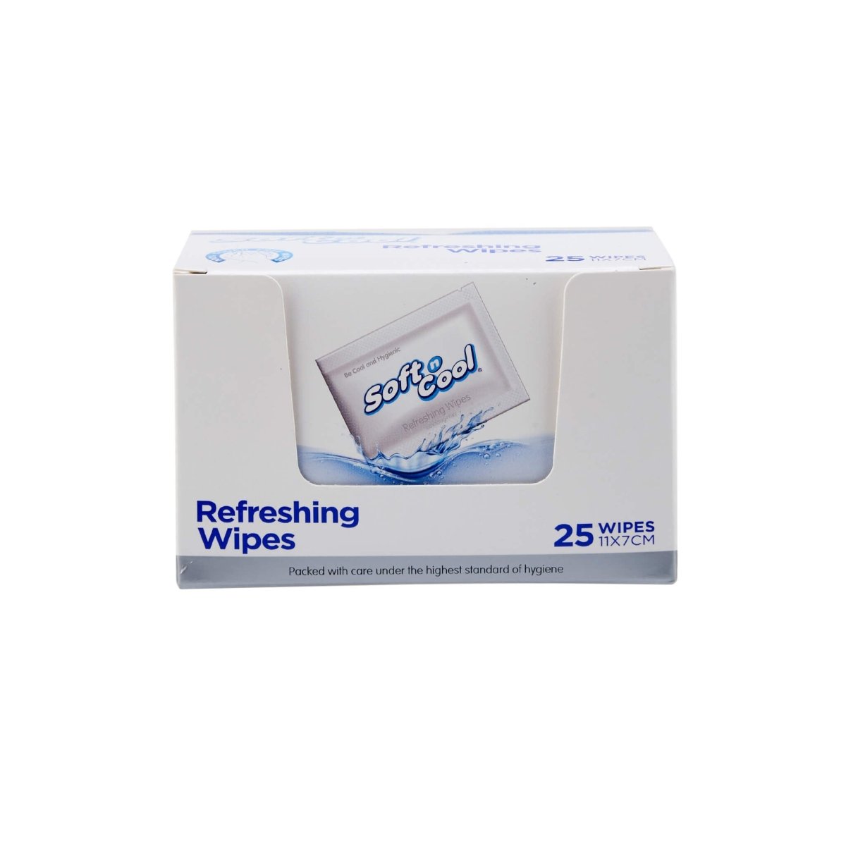 Soft N Cool wet wipes -cool water-Refreshing-25s