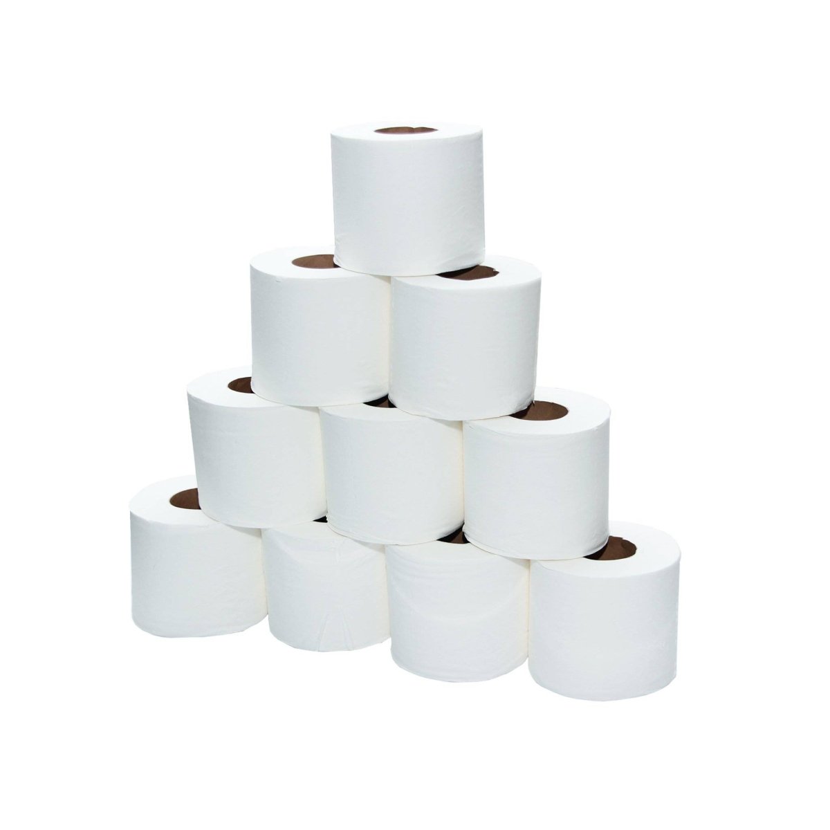150 Sheets 10 Pieces x 10 Roll Toilet Roll White