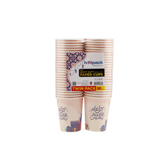 HOTPACK PAPER CUP 8 OZ  TWINPACK25PCSX2 RMADAN DESIGN