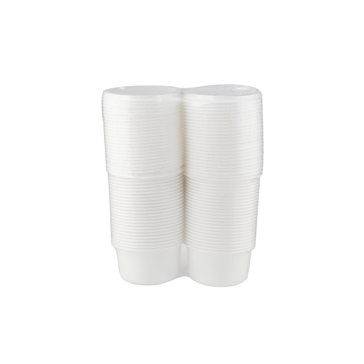 Twin Pack Plastic Bowl With Lid