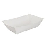 700 Pieces White Paper Boat Tray Large