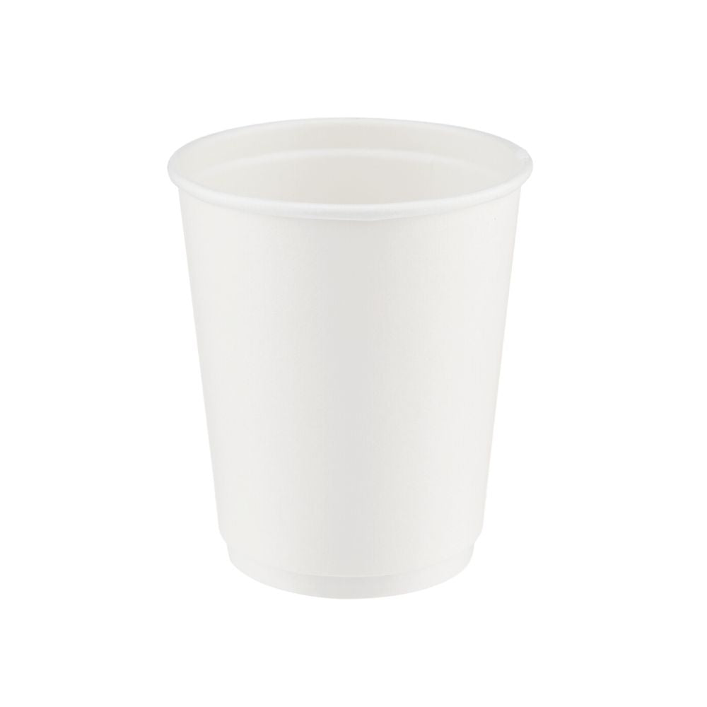8 oz. Blank Recyclable Double Walled Paper Cup