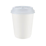 500 Pieces 8 Oz White Double Wall Paper Cups