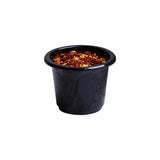Black Portion Cup With Clear-Hotpack