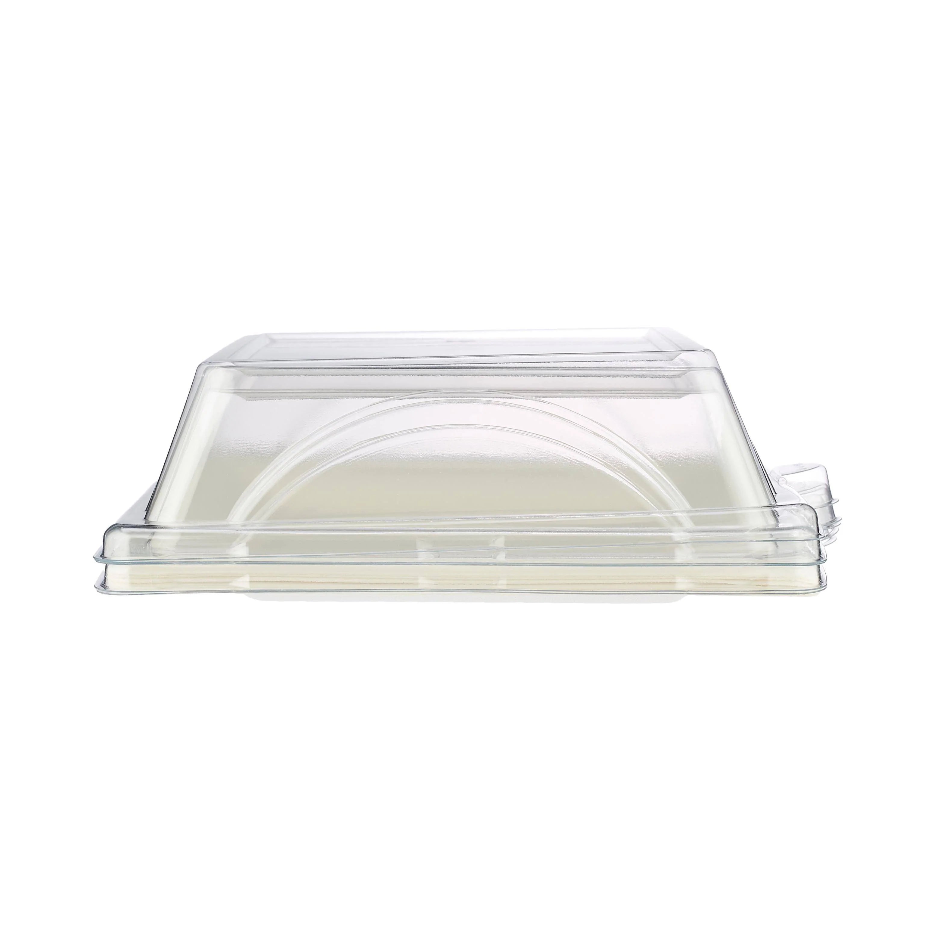 Bio-Degradable Square Plate With Lid