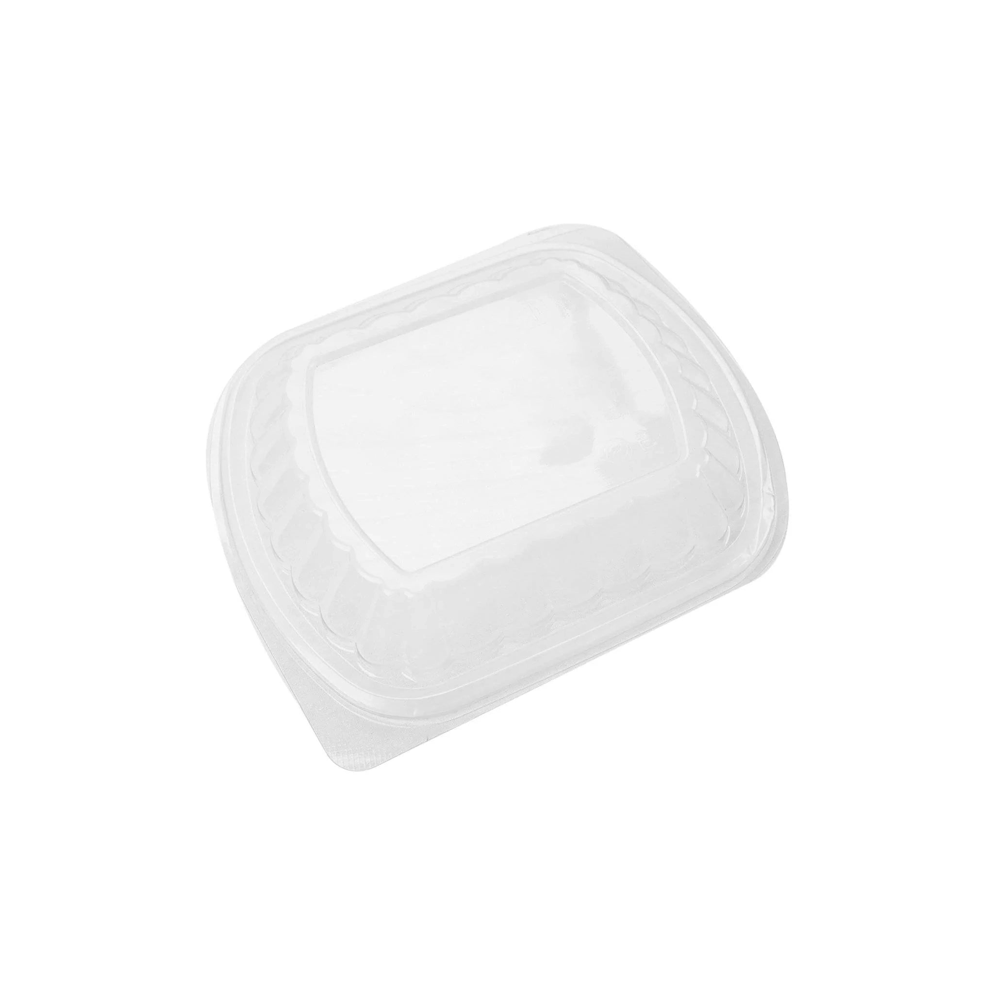 Black Base Rectangular Container With Lid