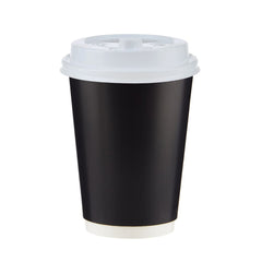 Black Double Wall Paper Cups