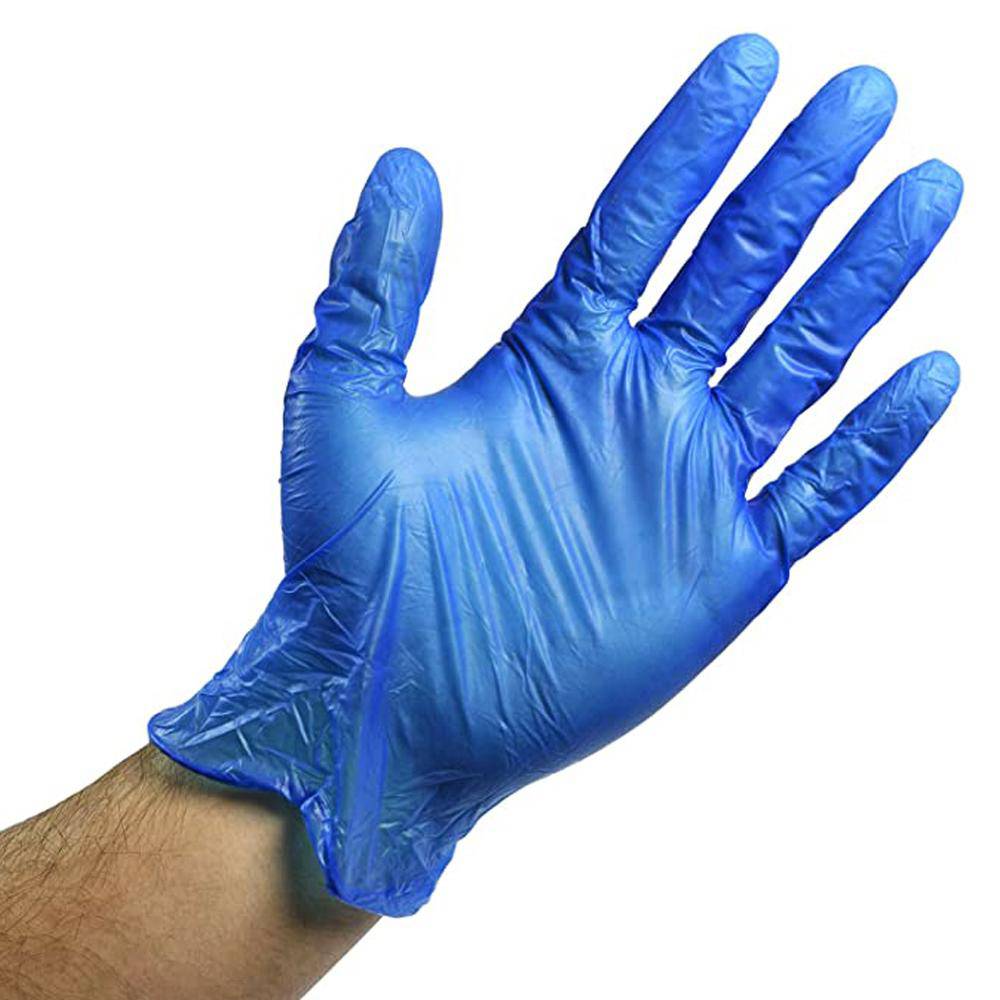 Blue Powder Free Vinyl Gloves