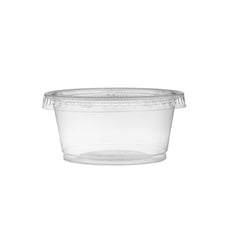 2500 Pieces 2 Oz (60 ML) Clear Portion Cup