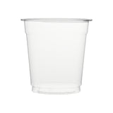 1000 Pieces Clear Pet Juice Cups with Lid