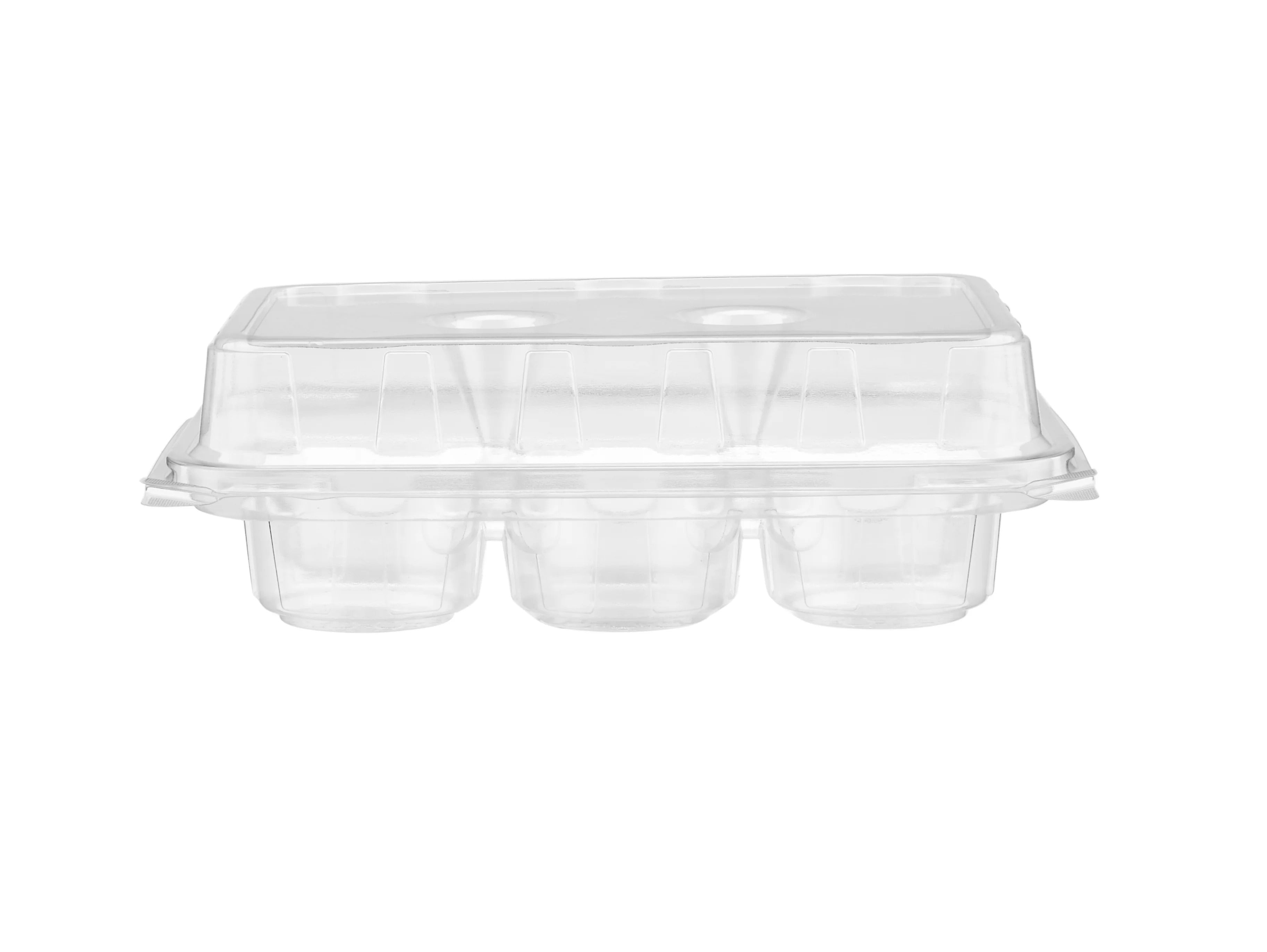 Compartment Muffin Tray Clear