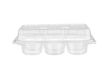 Compartment Muffin Tray Clear-Hotpack