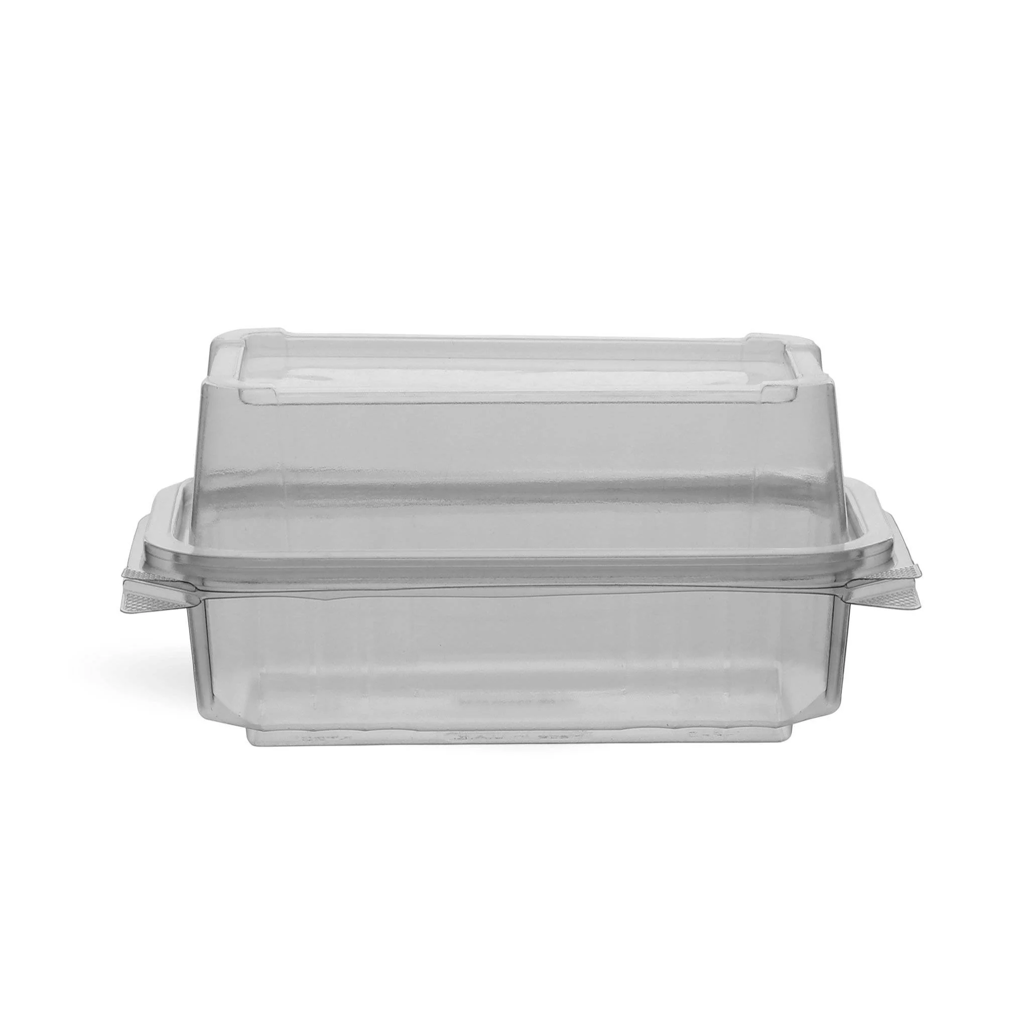 Clear Rectangular Donut container Big