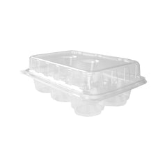 Compartment Muffin Tray Clear