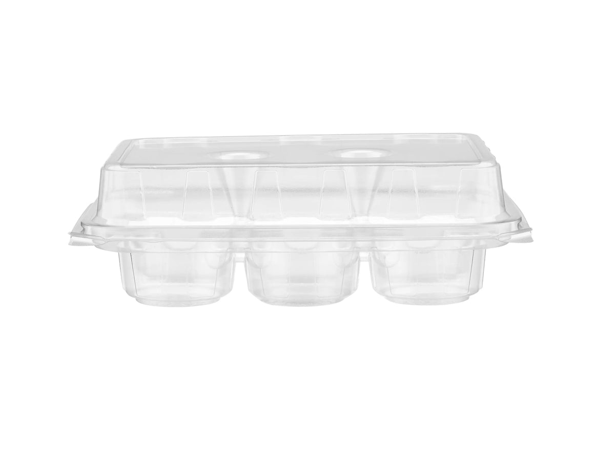 Compartment Muffin Tray Clear