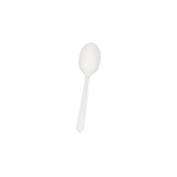  Plastic Medium Duty White Spoon-Hotpack