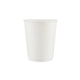 8 Oz White Double Wall Paper Cups 500 Pieces 