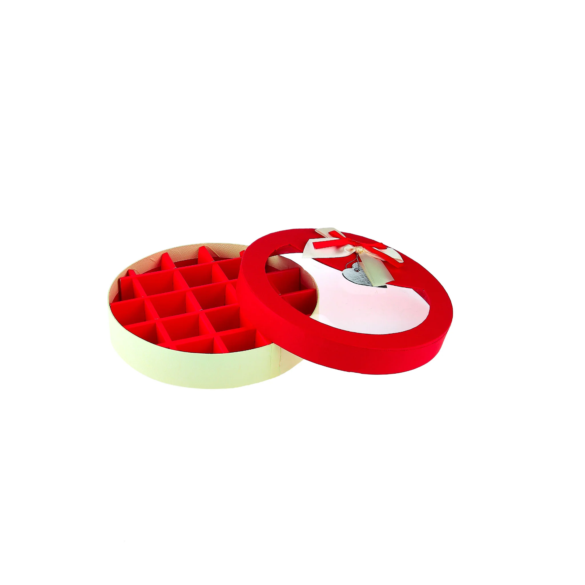 Red Gift Box Round