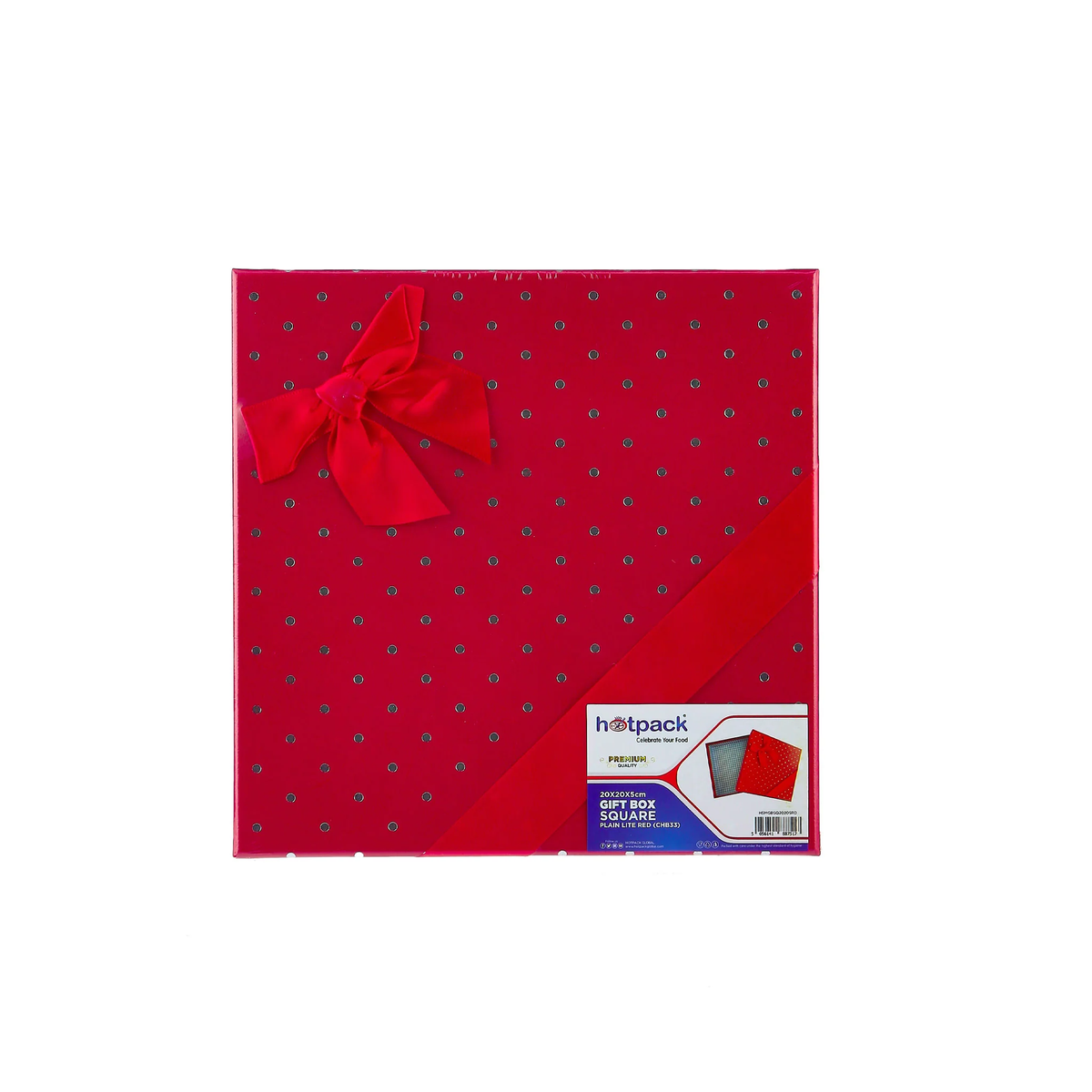 Gift Box Square  Red