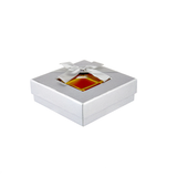  Gift Box Square 9 Portions  Silver