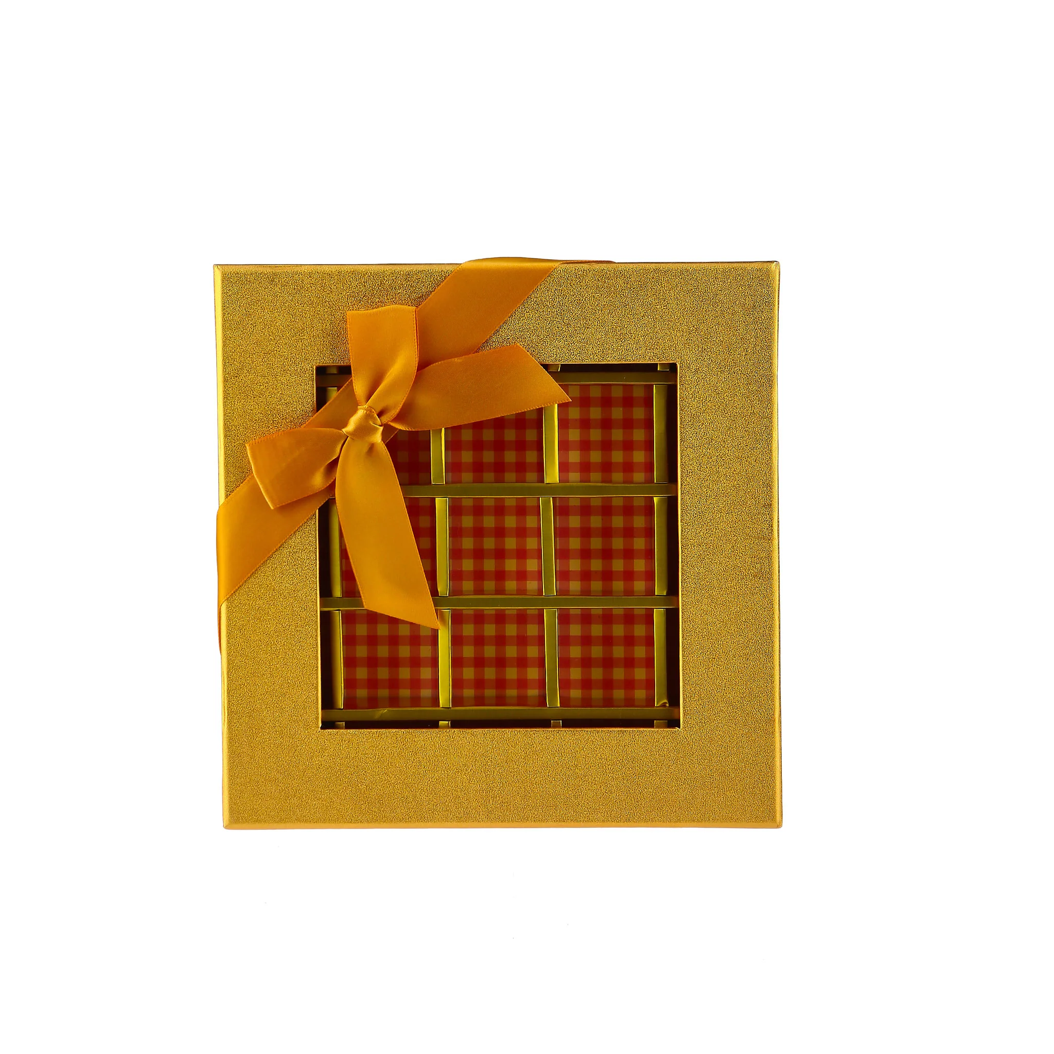  Gift Box Square Gold