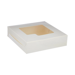 Sweet Box PE Coated With Window Plain White
