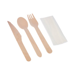 Wooden Cutlery Pack